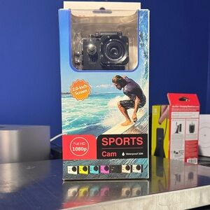 Sports Cam 1080p Black
